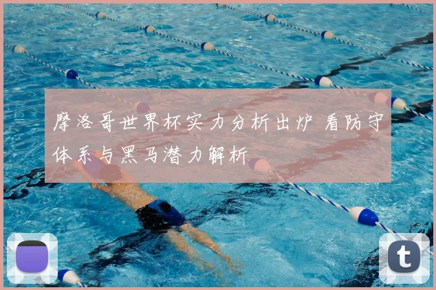 摩洛哥世界杯实力分析出炉 看防守体系与黑马潜力解析